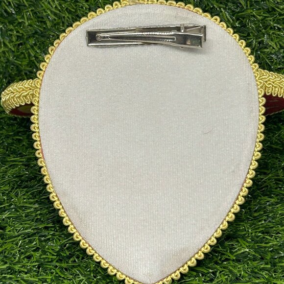 Disney Dress Shop Dole Whip Print HANDMADE Mouse Ear Hat/ Fascinator Hat - Picture 3 of 5